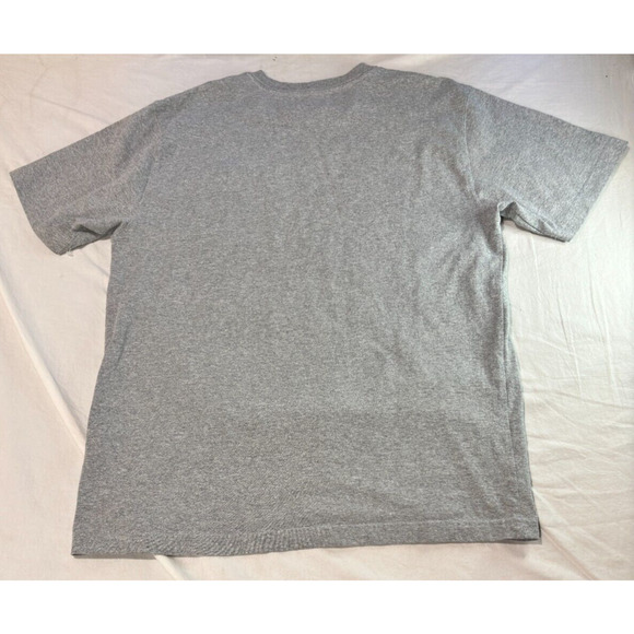 Carhartt Men's T-Shirt Pocket Crew Neck Gray Short Sleeve Men's Size M Loose-Fit - Picture 3 of 6